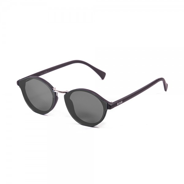 LOIRET matte demy black / smoke flat | OCEAN SUNGLASSES
