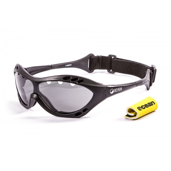 costa rica windsurf floating mate black smoke sunglasses
