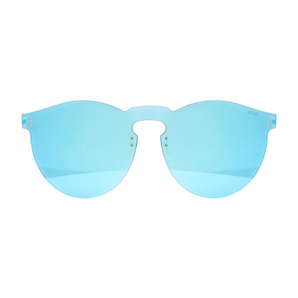 BERLIN flat lens sunglasses lens color light blue