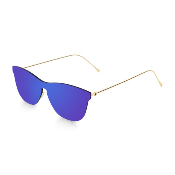 GENOVAT flat lens sunglasses lens color smoke side