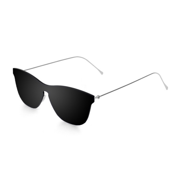 GENOVAT flat lens sunglasses lens color smoke side