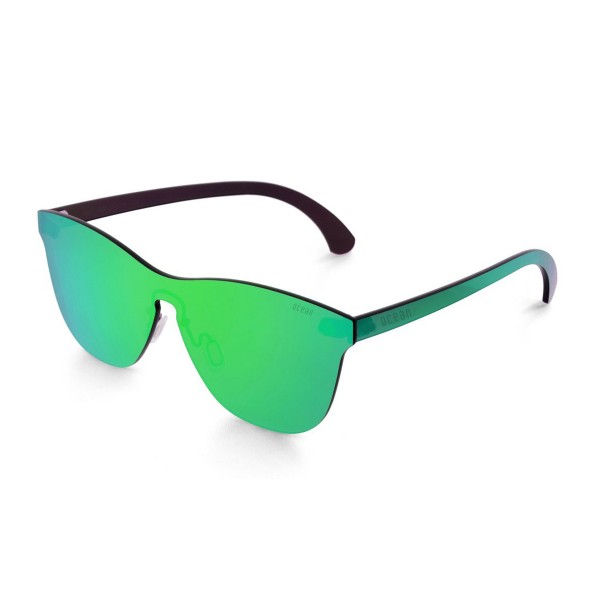 LAMISSION flat sunglasses lens color green side