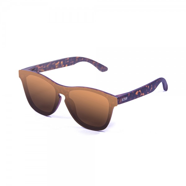 SOCOA matte demy brown / brown gradiant flat | OCEAN SUNGLASSES