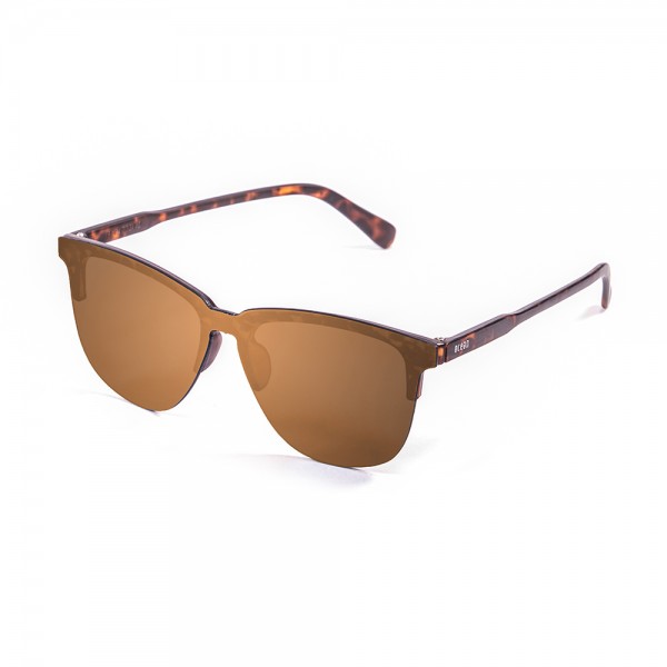 LAFITENIA matte demy brown / brown flat | OCEAN SUNGLASSES