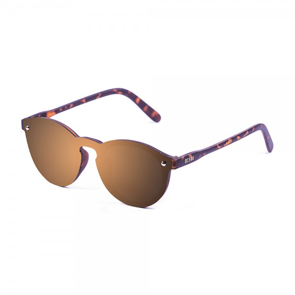 MILAN flat lens sunglasses lens color brown side
