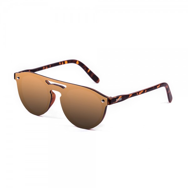 MODENA flat lens sunglasses lens color brown gradiant side