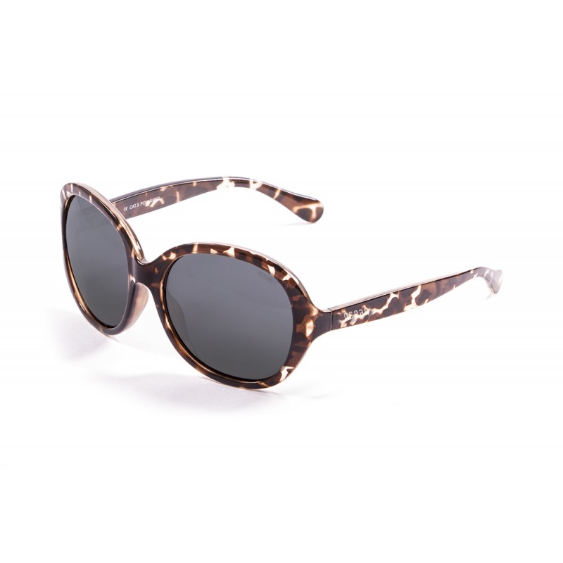 elisa urban casual sunglasses black demy brown