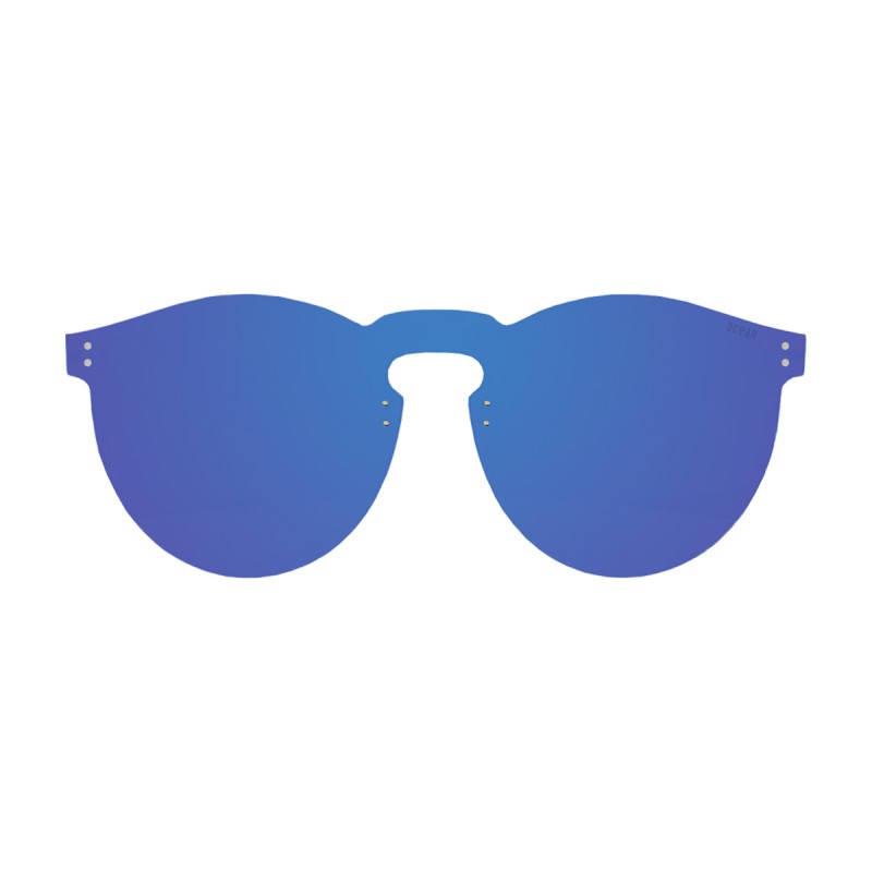 BERLIN flat sunglasses lens color space dark blue