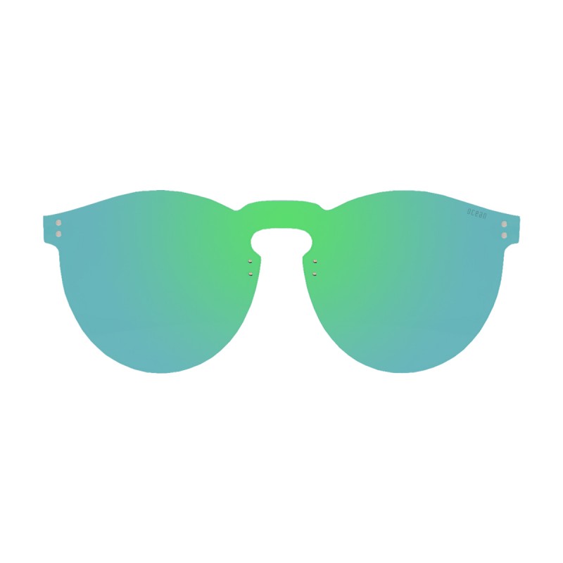 BERLIN flat lens sunglasses lens color green