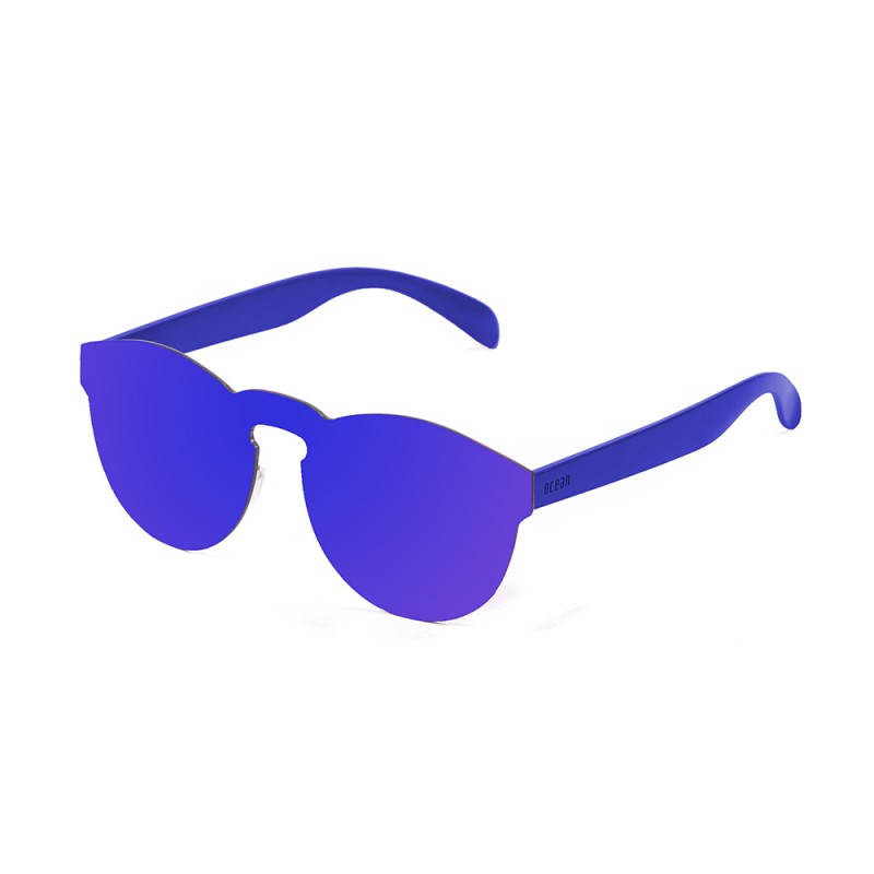 IBIZA flat lens sunglasses lens color space dark blue