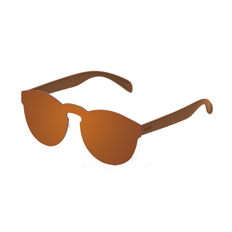 IBIZA flat lens sunglasses lens color brown