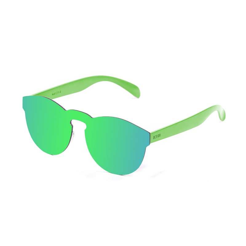 IBIZA flat lens sunglasses lens color green