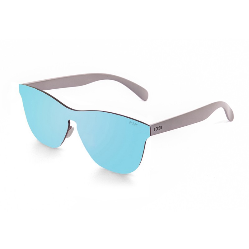 FLORENCIA flat lens sunglasses lens color light blue