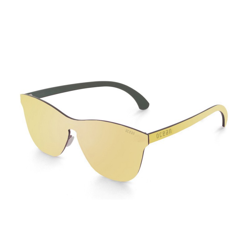 LAMISSION flat sunglasses lens color gold side