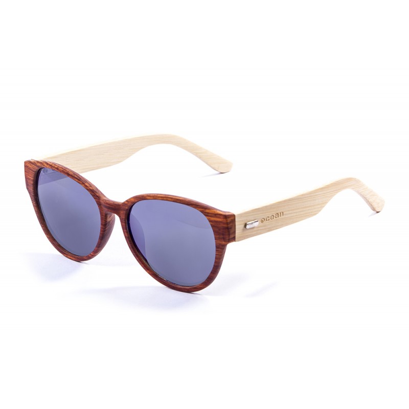 Cool bamboo sunglasses brown smoke