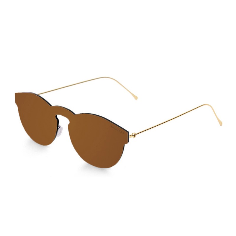 BERLIN flat lens sunglasses lens color brown